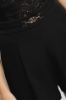Short in cady con pinces sul davanti • Nero