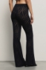 Pantalone punto mosso • Nero