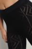 Pantalone punto mosso • Nero