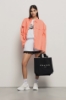 Camicia over con tasche in popeline • Arancio