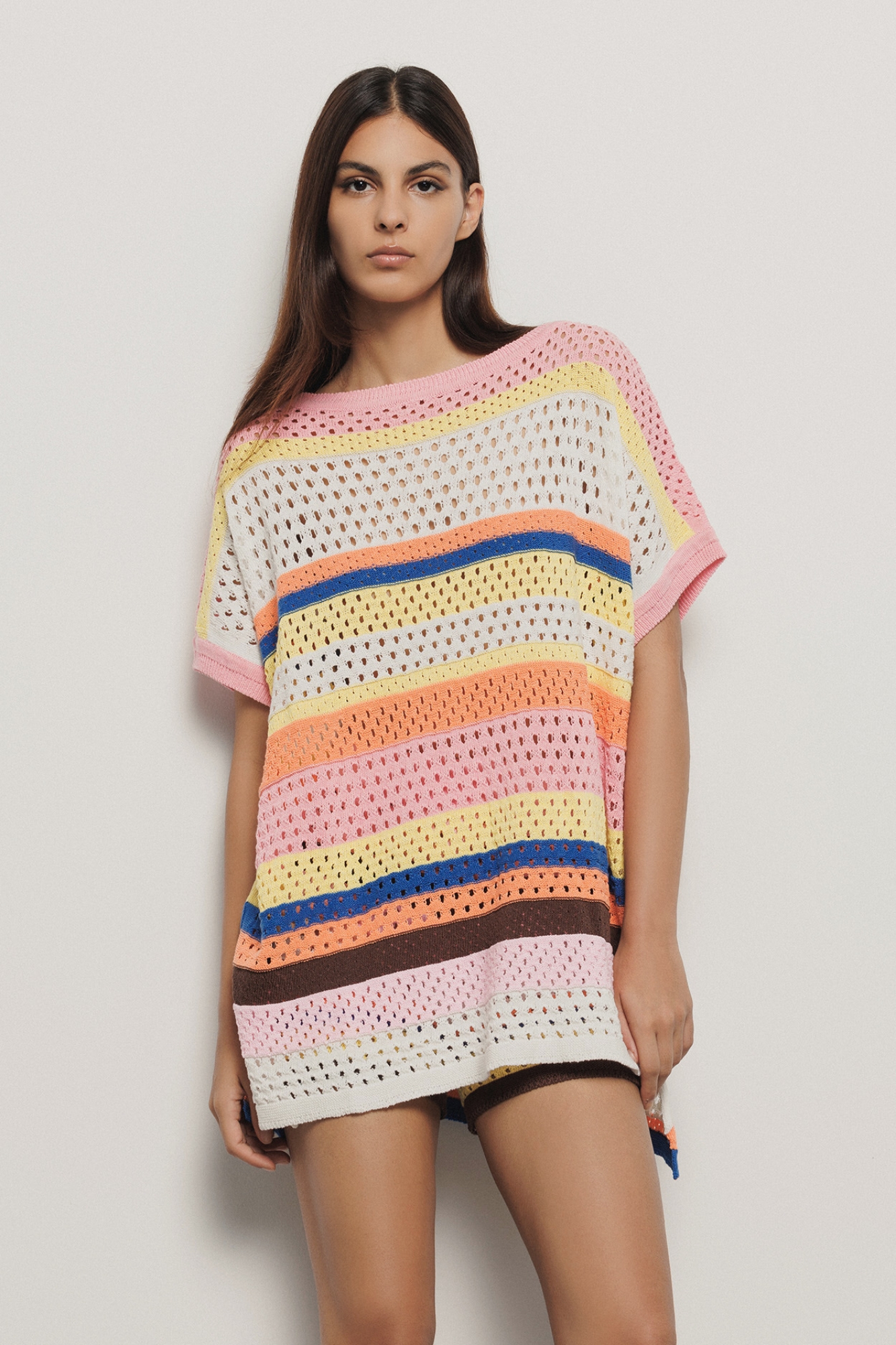 Maxi canotta multicolor • Multicolor
