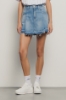 Gonna in denim • Blu