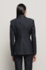 Blazer maxi con spalline • Blu