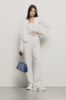 Bomber manica lunga • Bianco