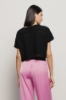 Crop in maglieria • Nero
