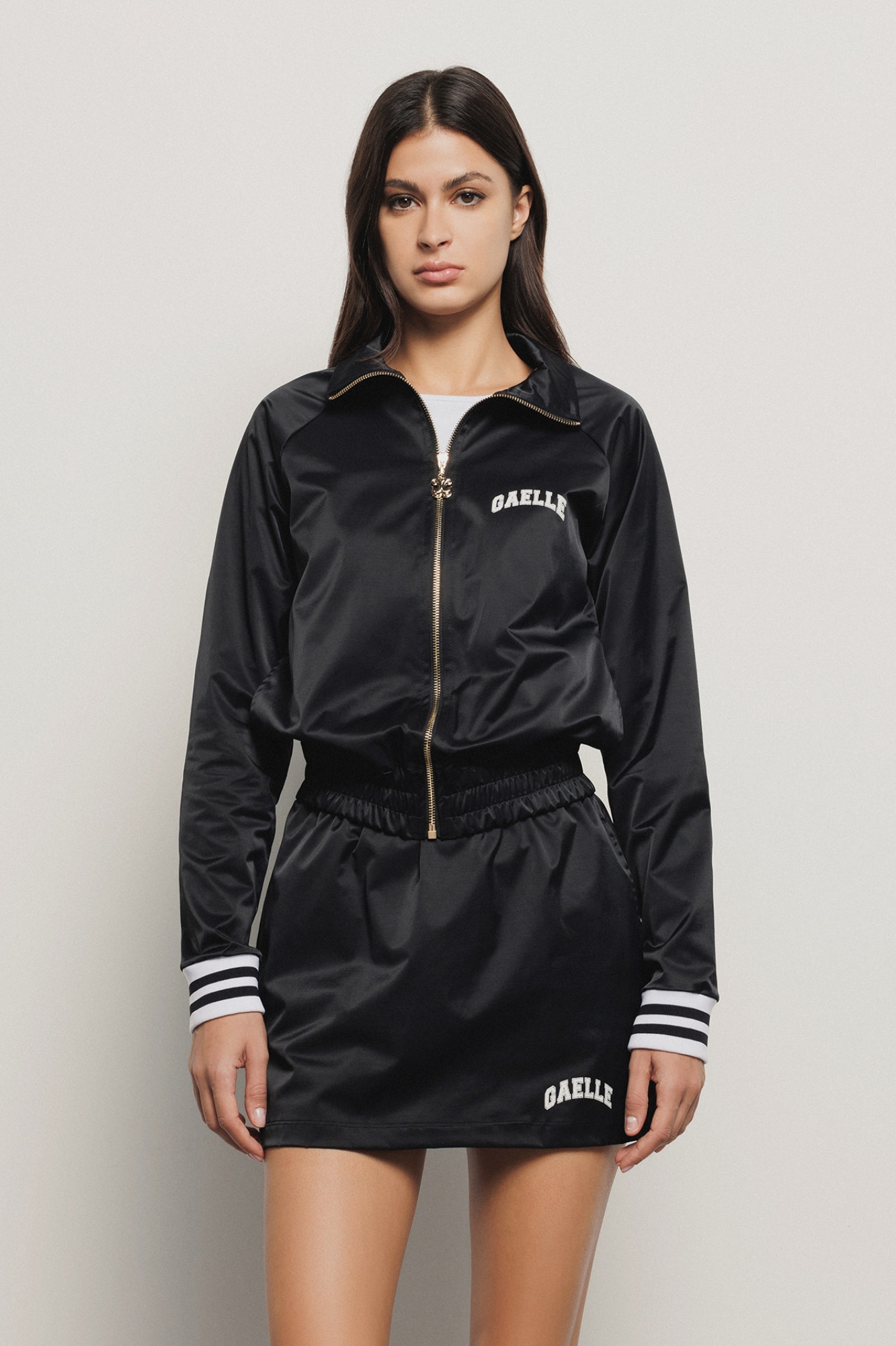 Giacca all zip • Nero
