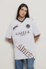T-shirt scollo a v • Bianco