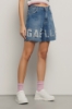 Short loose fit • Blu