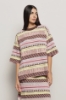 Maxi maglia jacquard • Multicolor