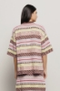 Maxi maglia jacquard • Multicolor