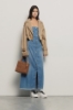 Trench corto oversize doppiopetto in gabardina • Safari