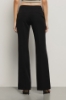 Pantalonea trombetta in cady • Nero