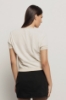 Pullover regular manica corta • Off white