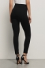 Leggings a vita alta in punto milano • Nero