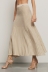 Gonna midi in maglia lurex • Deserto