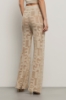 Pantalone dritto in maglia • Deserto