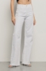 Pantalone straight fit carry over • Off white