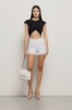 Short con strass all over • Off white