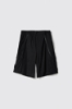 Bermuda in nylon • Nero