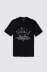 T-shirt fit. basic con stampa • Nero