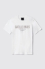 T-shirt in jersey girocollo con stampa • Bianco