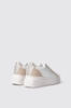 Sneakers addict in action leather con inserti in suede e strass e suola logata • Safari