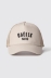 Cappello trucker con rete e ricamo • Sabbia