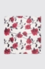 Foulard stampato allover • Rosso