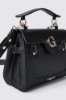 Reg shoulder strap con logo e applicazione g in metallo • Nero