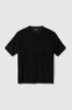Immagine di T-shirt in maglieria con logo • Nero