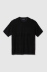 Immagine di T-shirt in maglieria con logo • Nero