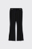 Pantalone a trombetta in cady • Nero