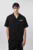 Immagine di Camicia manica corta in cotone • Nero