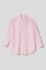 Picture of Oversized stick poplin shirt • Orchid pink