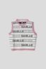 Immagine di Top cropped logato • Madreperla-fucsia
