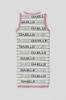 Picture of Midi dress with logo • Mother of pearl-fuchsia