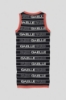 Picture of Logo midi dress • Black-orange