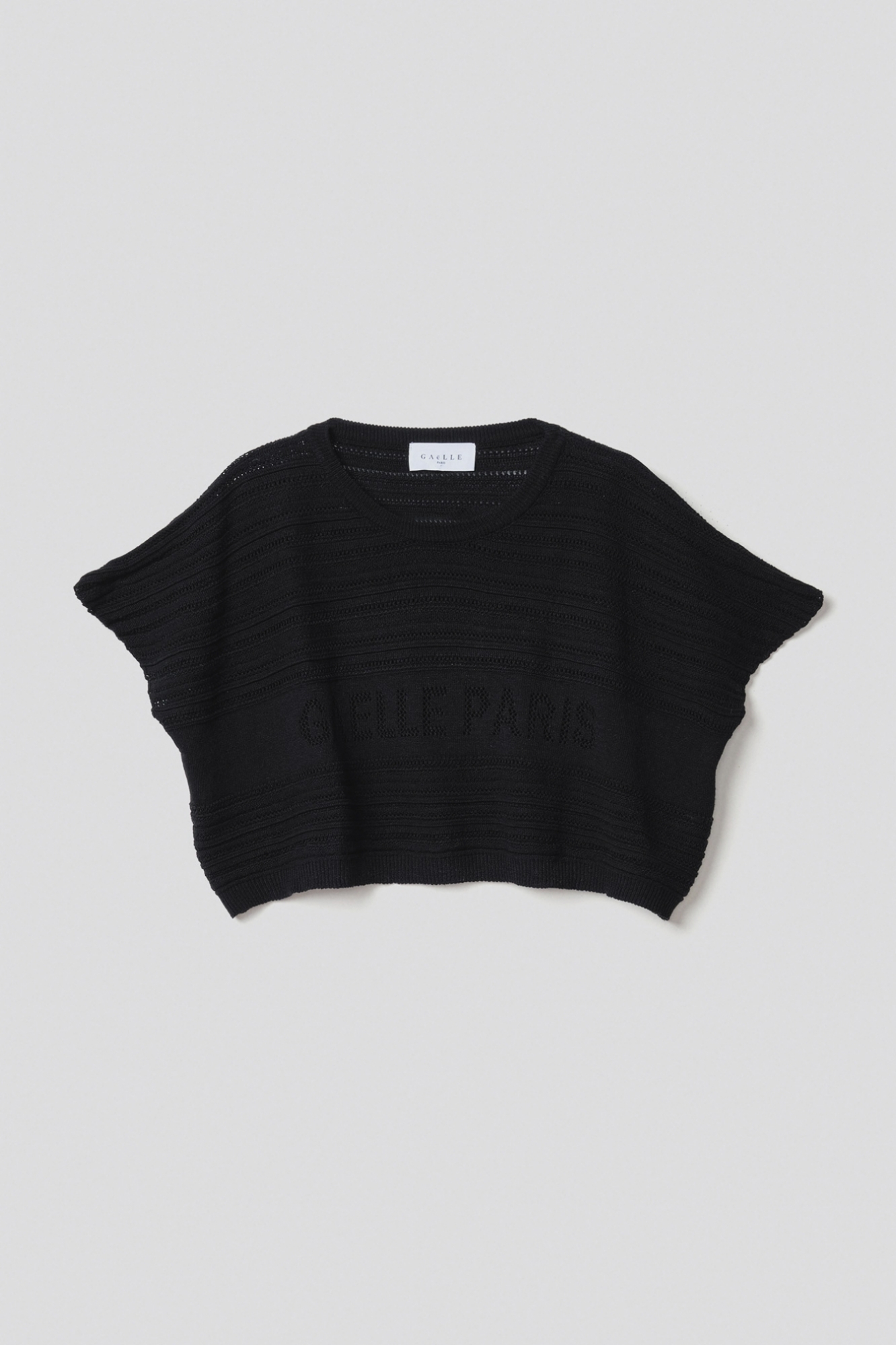 Picture of Crop knitwear • Black
