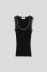 Picture of Tank top with lurex edge • Black