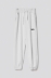 Immagine di Pantalone in felpa tasche alla francese e stampa • Bianco