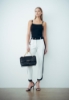 Immagine di Pantalone A Sigaretta Offwhite-Nero