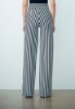 Immagine di Pantalone Palazzo Vita Alta Bianco-Nero