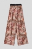Immagine di Pantalone morbido in raso stampato • Macula multicolor