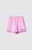 Picture of Sweatshirt shorts with elastic waistband and • Orchid pink print
