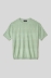 Picture of Knitwear T-shirt with logo • Aloe green