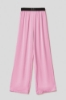 Immagine di Pantalone morbido in raso • Rosa orchidea