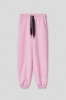 Picture of Trousers with logoed drawstring • Orchid pink
