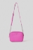 Reg camera bag con logo in metallo • Fucsia