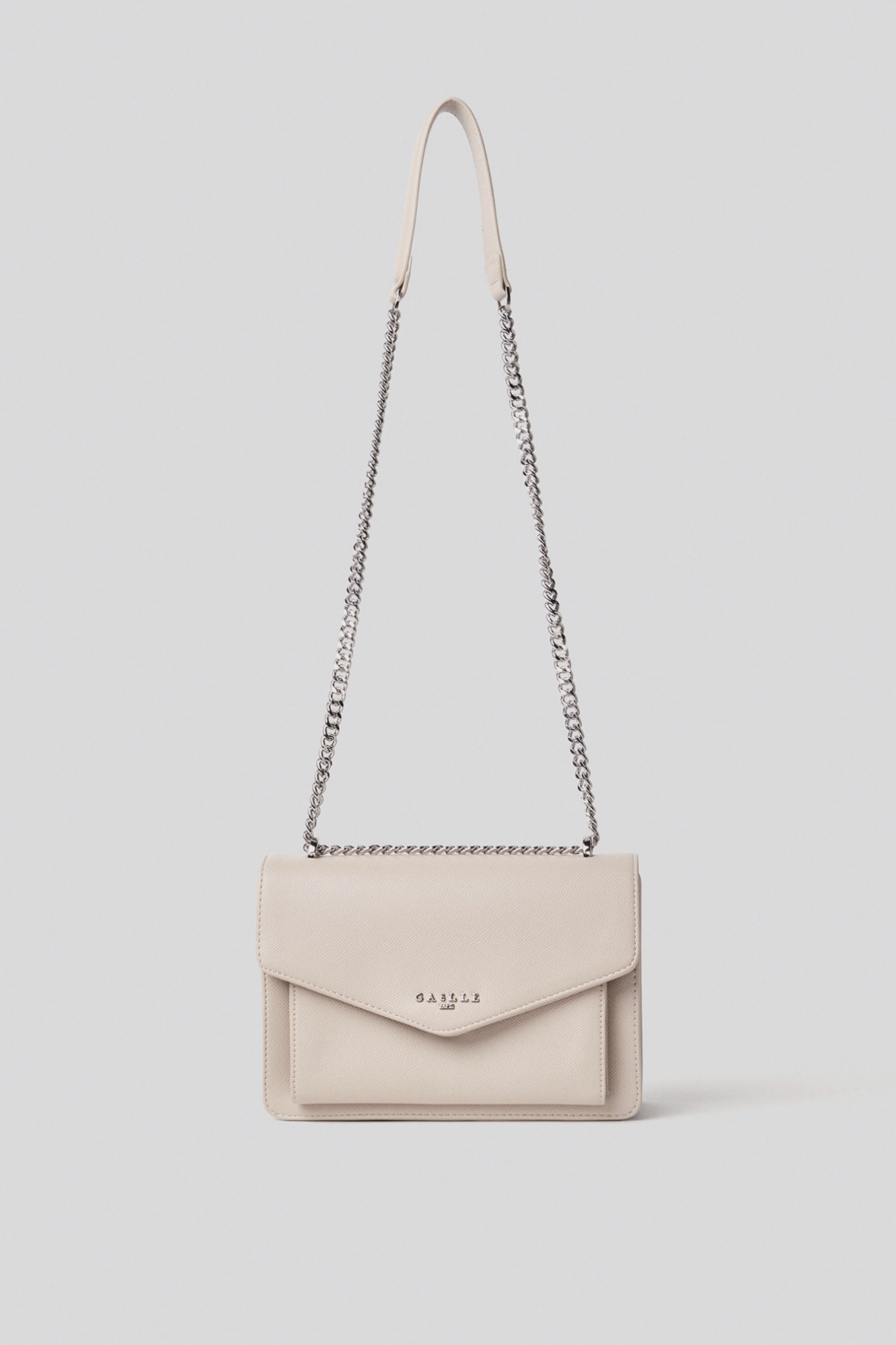 Reg shoulder strap con logo in metallo • Safari