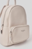 Reg backpack con logo in metallo • Safari